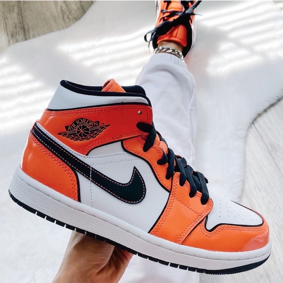 Nike Shoes - Nike air jordan 1 mid sneakers